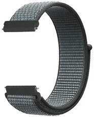 Cinghia in nylon Ricardo 20 mm (per Coros Pace 2), grigio, sgancio rapido