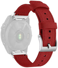 Cinturino in nylon Ricardo Ortisei 26mm, Red, QuickFit