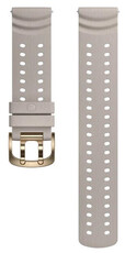 Cinturino in silicone Polar 22mm, beige, dimensione S-L, Quick Release