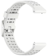Cinturino in silicone Ricardo 22mm (pro Coros Pace 3, Apex 2 Pro), bianco V2, Quick Release