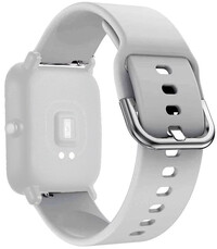 cinturino in silicone Ricardo Ponte 22mm, Gray, Quick Release