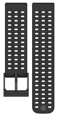 Cinturino in silicone Ricardo 22mm (pro Suunto 9 Peak, Race, Vertical), nero, Quick Release