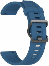 Cinturino in silicone Ricardo 22 mm (per Xiaomi), blu, sgancio rapido