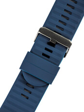Ricardo Cinturino in silicone 26 mm (per Garmin Fenix 8/7X/6X (51 mm), Tactix ecc.), blu