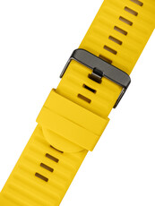 Ricardo Cinturino in silicone 26 mm (per Garmin Fenix 8/7X/6X (51 mm), Tactix ecc.), giallo V2, QuickFit
