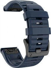 cinturino in silicone Ricardo Livigno 26mm, Dark Blue, QuickFit