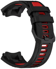 Cinturino in silicone Ricardo Moena (per Amazfit T-Rex 3), Black/Red