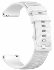 Cinturino in silicone Ricardo Aprica 20mm, Quick Release, White V2