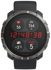 Polar Grit X2 Night Black, taglia S-L