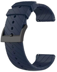 Cinturino in silicone Ricardo 24mm (pro Suunto), blu, Quick Release