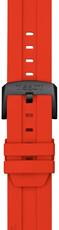 Cinturino in silicone Tissot T852.048.933 22mm, rosso