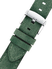 Cinturino in pelle Morellato Schumann 5805D92.073 M, verde, materiale riciclato
