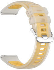 cinturino in silicone Ricardo Bardonecchia 22mm, Yellow, Quick Release