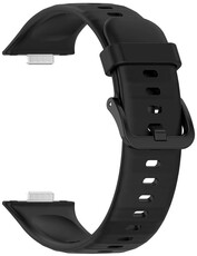 Cinturino in silicone Ricardo (pro Huawei Watch Fit 4), nero