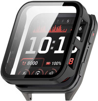 Cover protettiva (pro Garmin Venu X1), in plastica, nero + vetro