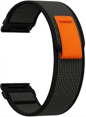 Cinturino in nylon Ricardo Carezza 26mm, Dark Gray, QuickFit