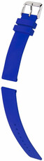 Cinturino in silicone Hirsch Carneval 46398880-2, blu
