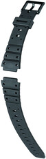 Cinturino in silicone Hirsch Paraglyding L 46438850-5, nero, lunghezza L