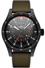 Fortis Flieger F-43 Triple-GMT Automatic COSC Chronometer F4260004 Limited Edition 100pcs (+ cinturino di ricambio)