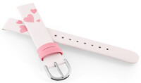 Cinturino in similpelle JVD RJ7237.3 14mm, rosa, per bambini