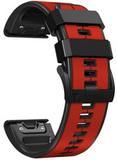 Cinturino in silicone Ricardo Canazei 26mm, Red, QuickFit
