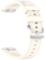 Cinturino in silicone Ricardo Espace San Bernardo 18mm (per Huawei Watch GT 6, 41mm), Beige