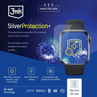 Pellicola protettiva 3mk SilverProtection+ per orologi