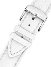 Cinturino in pelle Morellato Alghero 6168E45.017 M, bianco