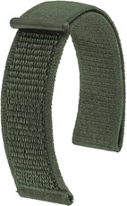 Cinghia tessile Hirsch Vocem L 41409040-0, verde, velcro, lunghezza L, sgancio rapido