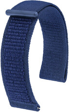 Cinghia tessile Hirsch Vocem L 41409080-0, blu, velcro, lunghezza L, sgancio rapido