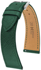 Cinturino in pelle Hirsch Giffone L 01875040-2, verde, pelle di vitello, lunghezza L, Quick Release