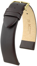 Cinturino in pelle Hirsch Toronto L 03702010NQ-1, marrone, pelle di vitello, lunghezza L