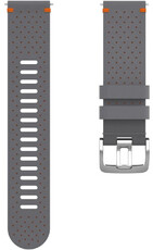 Cinturino in pelle Polar 22mm, grigio, vel. M/L, Quick Release