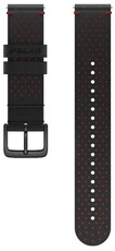 Cinturino in pelle Polar 20mm, nero, vel. M/L, Quick Release