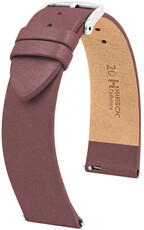 Cinturino in pelle Hirsch Cashmere M 03902161-2, marrone, pelle di vitello, lunghezza M, Quick Release