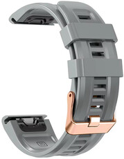 Cinturino in silicone Ricardo Campiglio 20mm, Gray, QuickFit