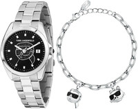 Karl Lagerfeld Round Essentials R0553101516 + bracciale