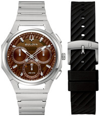 Bulova Curv Quartz 96K117 (+ cinturino di ricambio)