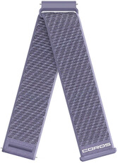 Cinturino in nylon Coros (pro Apex 4 42mm, Pace 4, Pace Pro aj.), viola, Quick Release