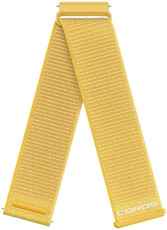 Cinturino in nylon Coros (pro Apex 4 42mm, Pace 4, Pace Pro aj.), giallo, Quick Release