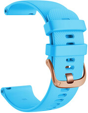Cinturino in silicone Ricardo Aprica 18mm, Blue, Quick Release