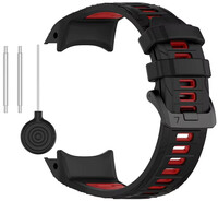 cinturino in silicone Ricardo Folgarida 22mm (per Garmin Instinct 3, 45mm), Black V2