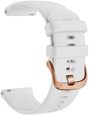cinturino in silicone Ricardo Aprica 20mm, White, Quick Release
