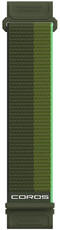 cinturino in nylon Coros (per Vertix 2), verde, QuickFit