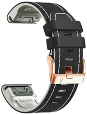 Cinturino in pelle Ricardo Sansicario 20mm, Black, QuickFit