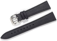 Cinturino in pelle Ricardo Adria premium 20mm, Black, Quick Release