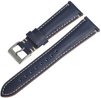cinturino in pelle Ricardo Aosta premium, Blue, Quick Release