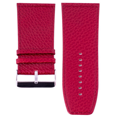 Cinturino da donna in pelle bordeaux per orologi W-309-C
