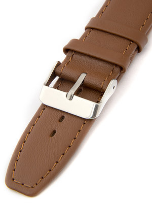 Cinturino unisex in pelle marrone per orologi W-309-G