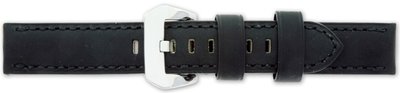Cinturino in pelle Mavex HYP-05-BLACK, nero